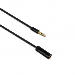 Câble audio jack stéréo 3,5 mm mâle/fem. 5 m