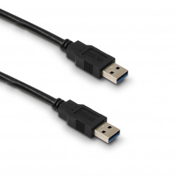 Câble USB A mâle/A mâle USB 3.0 - 1,8 m - noir