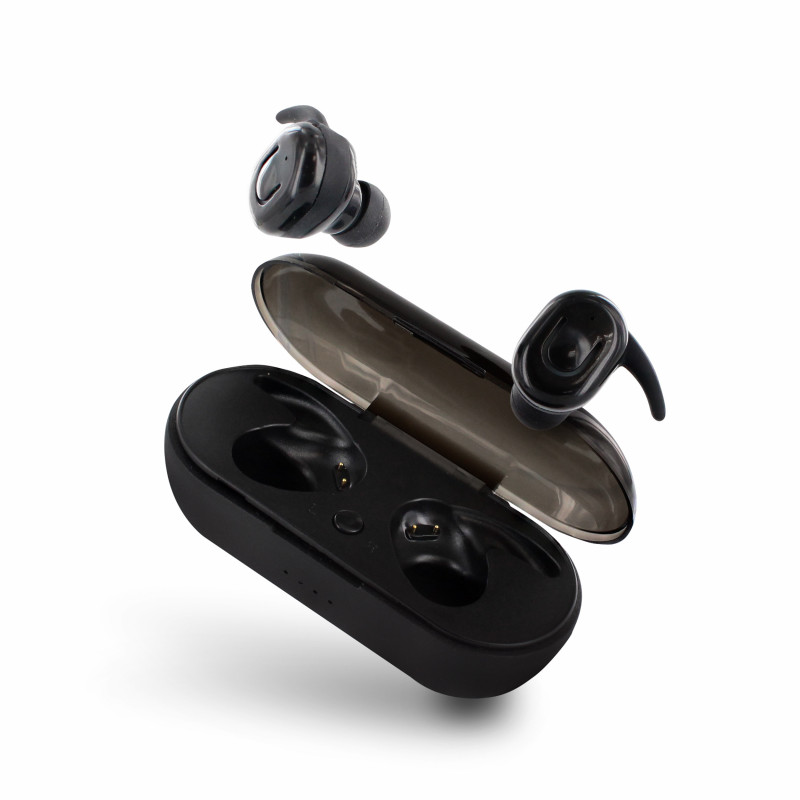 Ecouteurs sport Bluetooth noir TOTU à conduction osseuses - C90