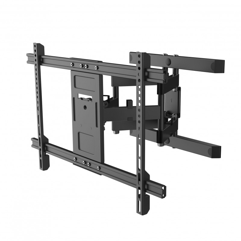 Support TV inclinable, orientable et dépliable 70'' - 90'' / 178 - 229 cm -  noir