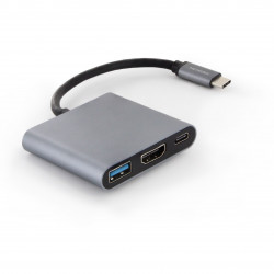 Adaptateur USB-C 3 en 1 HDMI, USB-A, USB-C PD charge