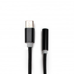 M.TK TB1285 - adaptateur USB-C vers prise jack femelle - 15 cm Pas