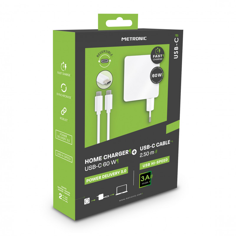 Chargeur USB Réversibles Ultra Rapide