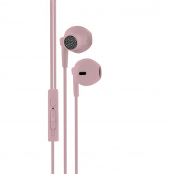 Ecouteurs Platinium intra auriculaire avec micro 1,2 m - rose