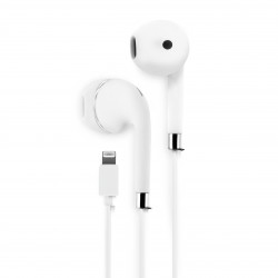 Ecouteurs intra auriculaire Lightning MFI 1,2 m - blanc
