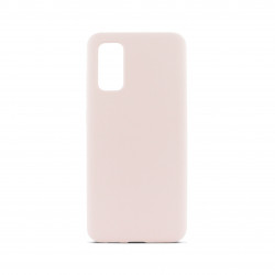 Coque semi-rigide Ultimate soft touch pour Samsung S20 - nude