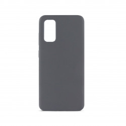 Coque semi-rigide Ultimate soft touch pour Samsung S20 - grise