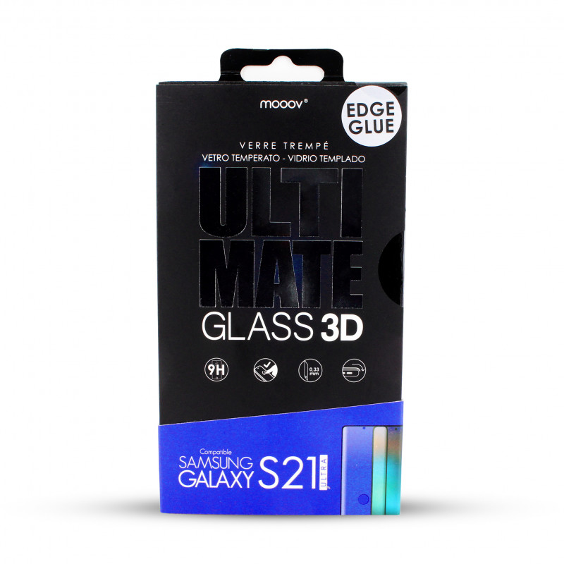 Verre trempé 3D pour Samsung S21 Ultra
