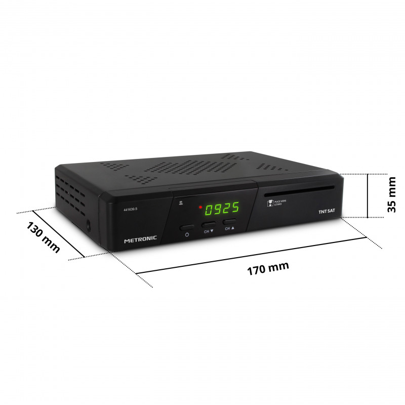 Décodeur stick TNT DVB-T2 HEVC HDMI - noir