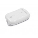 Emetteur-récepteur Bluetooth audio portable pour casque filaire - blanc