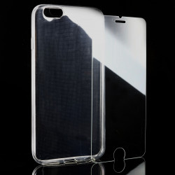 Kit de protection coque + verre trempé pour iPhone 7/8/SE 2020