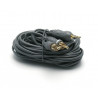 Câble audio jack stéréo 3,5 mm mâle/2 RCA mâle 5 m