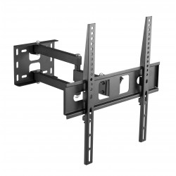 Support TV inclinable, dépliable et orientable 106 à 140 cm