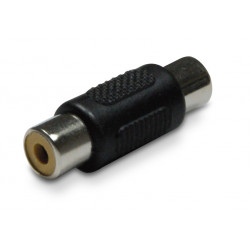 Adaptateur audio 1 RCA fem./fem.