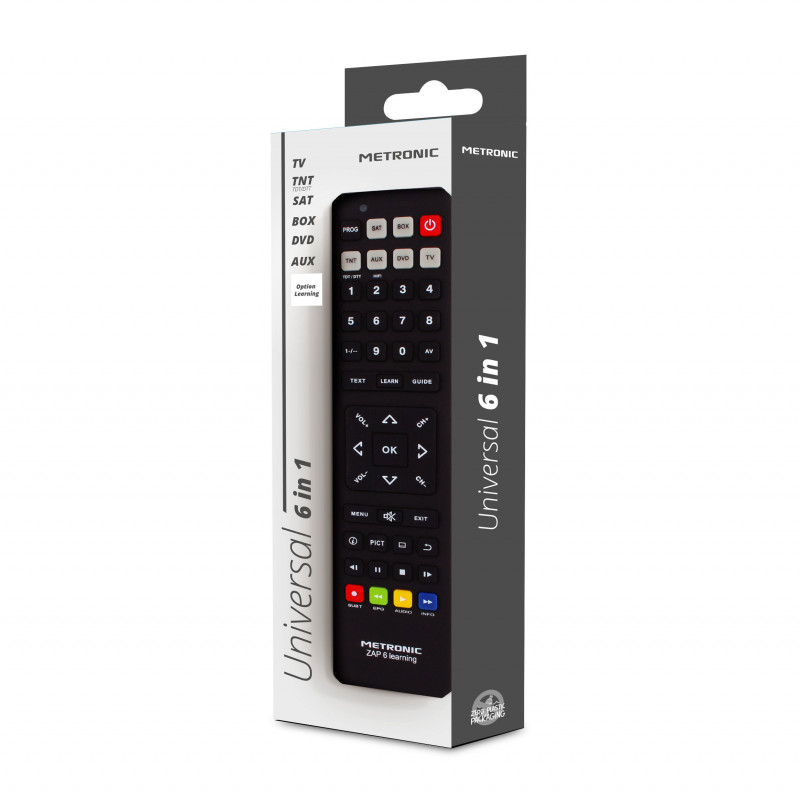 Télécommande Remplacement Pour TV Tucson - Compatible Nombreuses Marques, Touches Netflix Direct