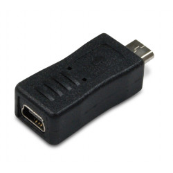 Adaptateur mini USB fem./micro-USB mâle