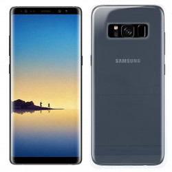 Coque souple transparente pour Samsung Note 8