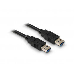Câble USB A mâle/A mâle USB 3.0 - 1,8 m - noir