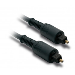 Câble audio fibre optique mâle/mâle 1,2 m