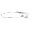Ecouteurs intra auriculaire avec micro Bluetooth - blanc