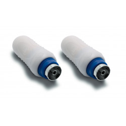 Fiche TV (lot de 2) blindée 9,52 mm fem.