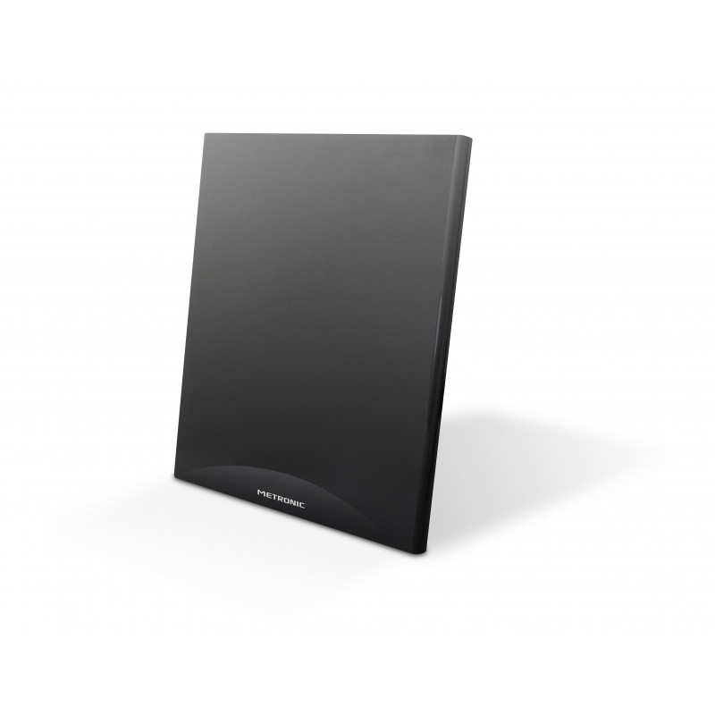 Antenne Intérieure TNT/HD 41dB Metronic - Ultra Fine Avec Filtre 4G, Pour Meilleure Réception Numérique