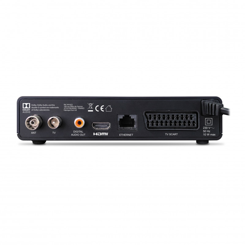 Metronic Zapbox HD-SH.1 Decoder TNT DTT TDT HD DVBT-2 HDMI