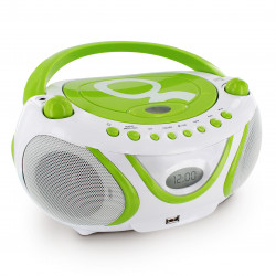 Metronic 477116 - Lecteur CD Casual MP3 avec port USB, FM - blanc et beige  - Radio & radio réveil - LDLC