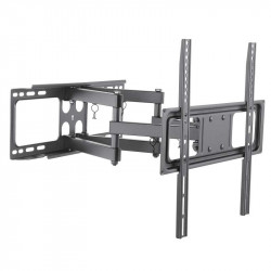 Support TV inclinable / orientable et dépliable 42'' - 55'' / 106 - 140 cm - noir