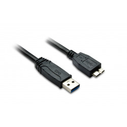 Câble micro USB /USB-A 3.0 - 1,8 m - noir