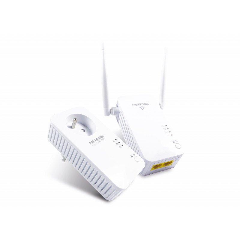 Prise CPL 600 + CPL Wi-Fi 300 Mb/s