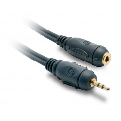 Câble audio jack stéréo 3,5 mm mâle/2,5 mm fem. 1,2 m
