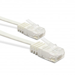 Câble Ethernet RJ45 CAT 6a mâle/mâle droit plat - FTP 3 m
