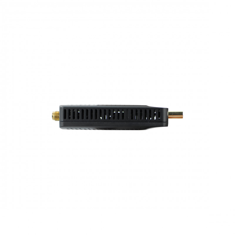 441625 Décodeur Tuner TNT Dongle Stick DVB-T2 HEVC HDMI Port USB Noir  7445056442450