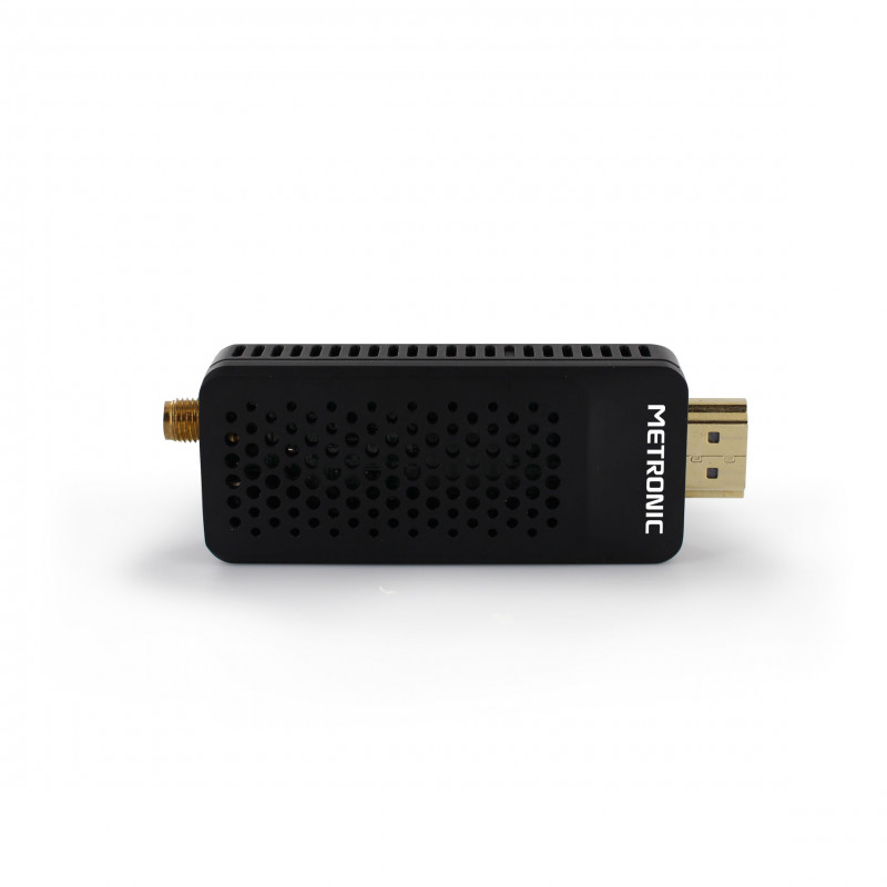 Décodeur stick TNT DVB-T2 HEVC HDMI - noir