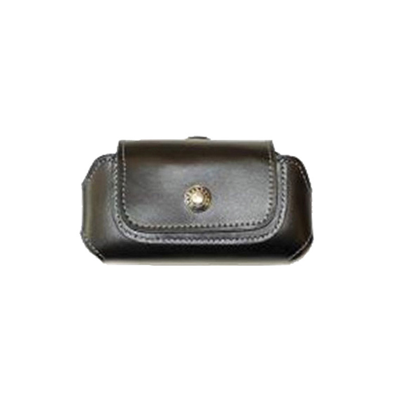 Housse étui Ceinture Universelle Horizontale Noire - Pour Nokia C7 Et Autres, Cuir écologique, Neuf