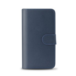 Etui folio slide universel taille L - bleu