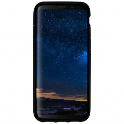 Coque semi-rigide bumper pour Samsung S8 - noire