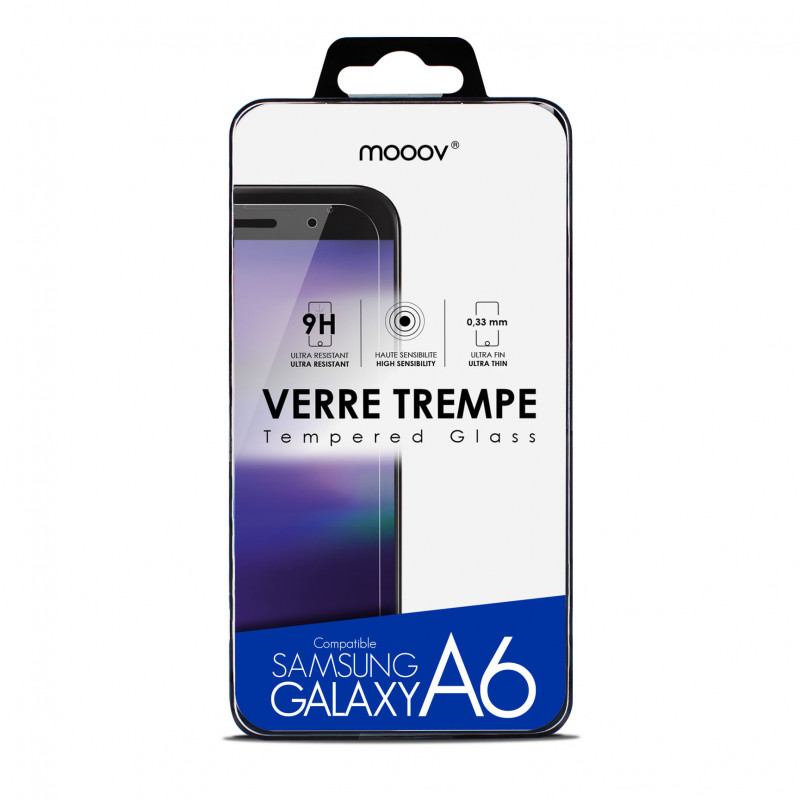 Verre trempé pour Samsung A6 2018