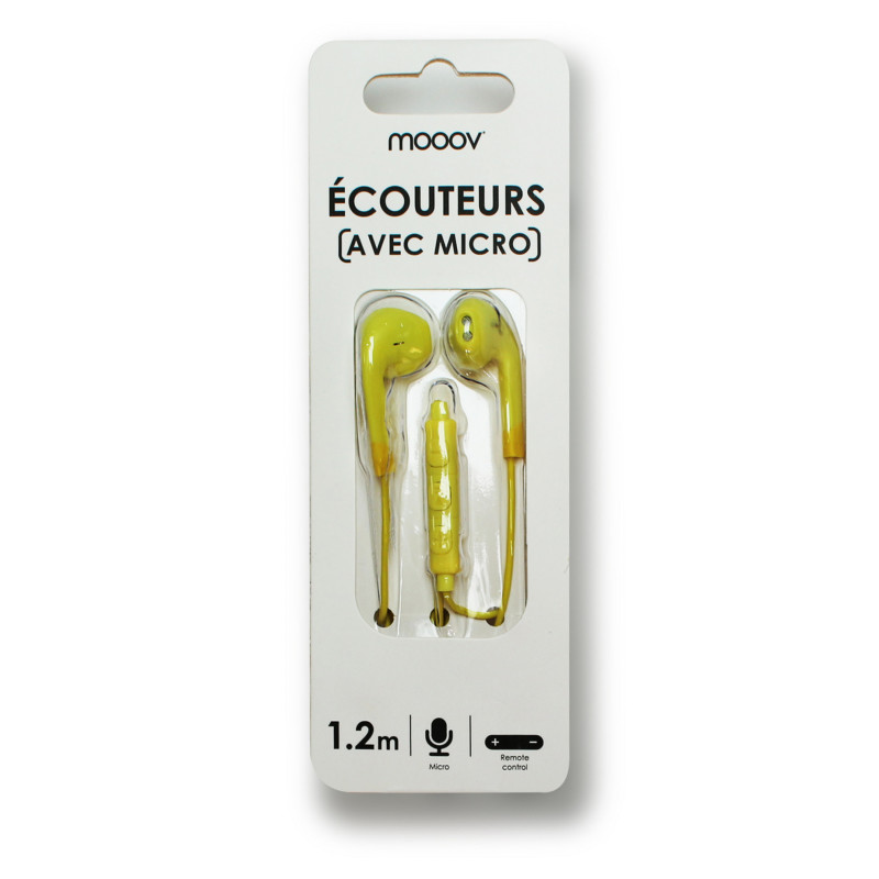 Metronic 471004 - Ecouteurs intra auriculaire avec micro et cordon