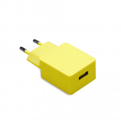 Chargeur secteur Neon 1 USB-A 2.4 A - jaune