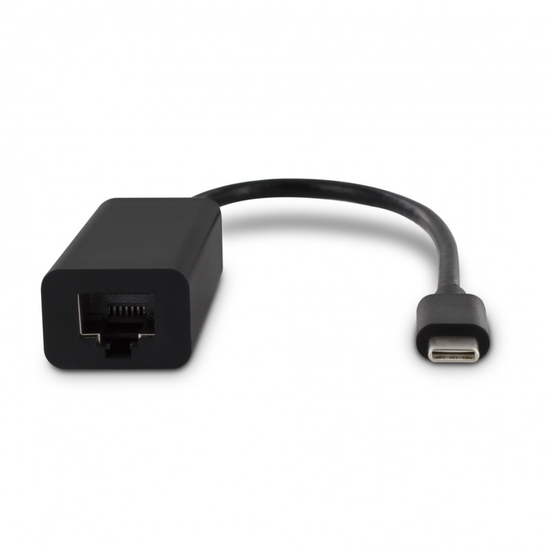 Adaptateur USB-C mâle vers Ethernet RJ45 fem.