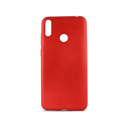 Coque semi-rigide mat pour Huawei Y7 2019 - rouge