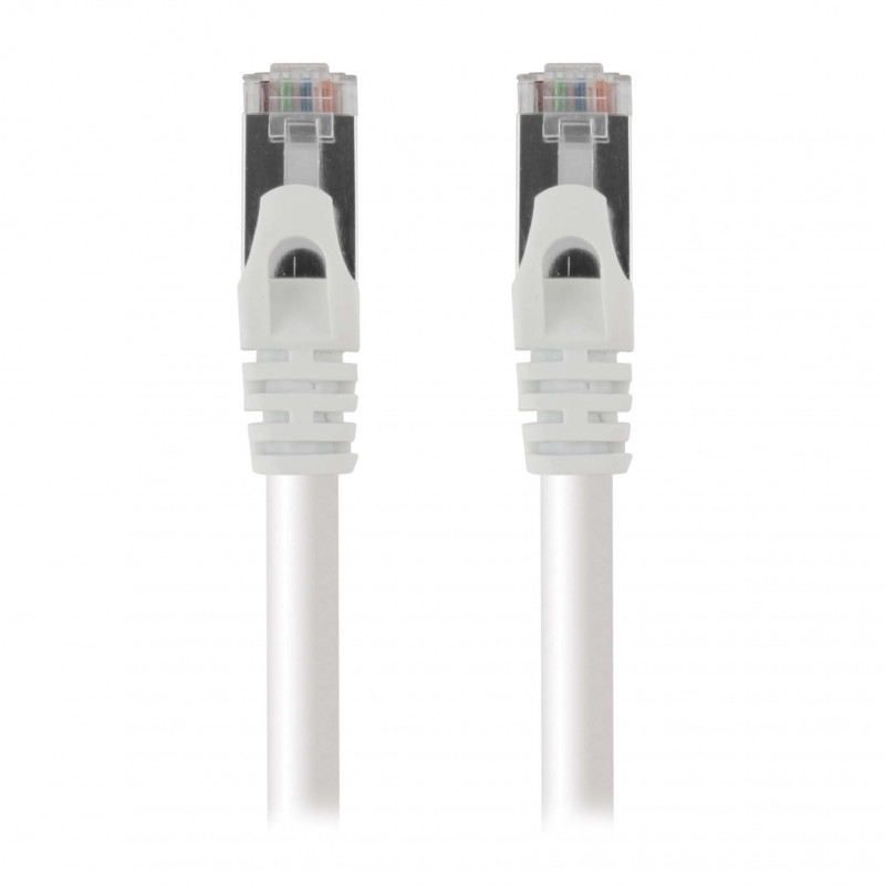 Câble Ethernet RJ45 CAT 7 mâle/mâle droit - FTP 10 m