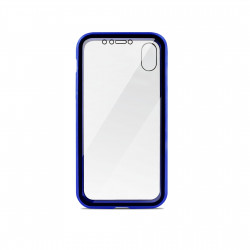 Coque rigide Ultimate 360° magnétique pour iphone XR - bleue