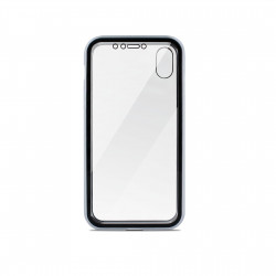 Coque rigide Ultimate 360° magnétique pour iphone XR - argent