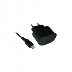 Chargeur secteur 1 USB-A 1 A + câble micro-USB 1 m - noir