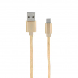 Câble USB-C /USB-A nylon 1 m - or