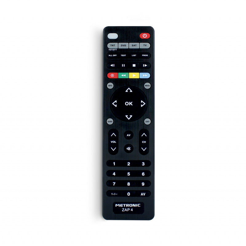 Télécommande universelle 4 en 1 pour box TV-TNT-SAT-DVD - Zap 4