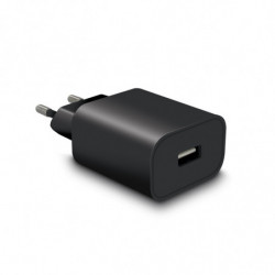 Chargeur secteur 1 USB-A 1 A - noir